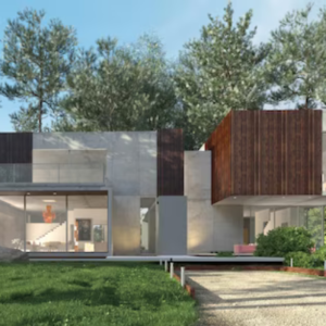 Projeto de sobrado com design inovador